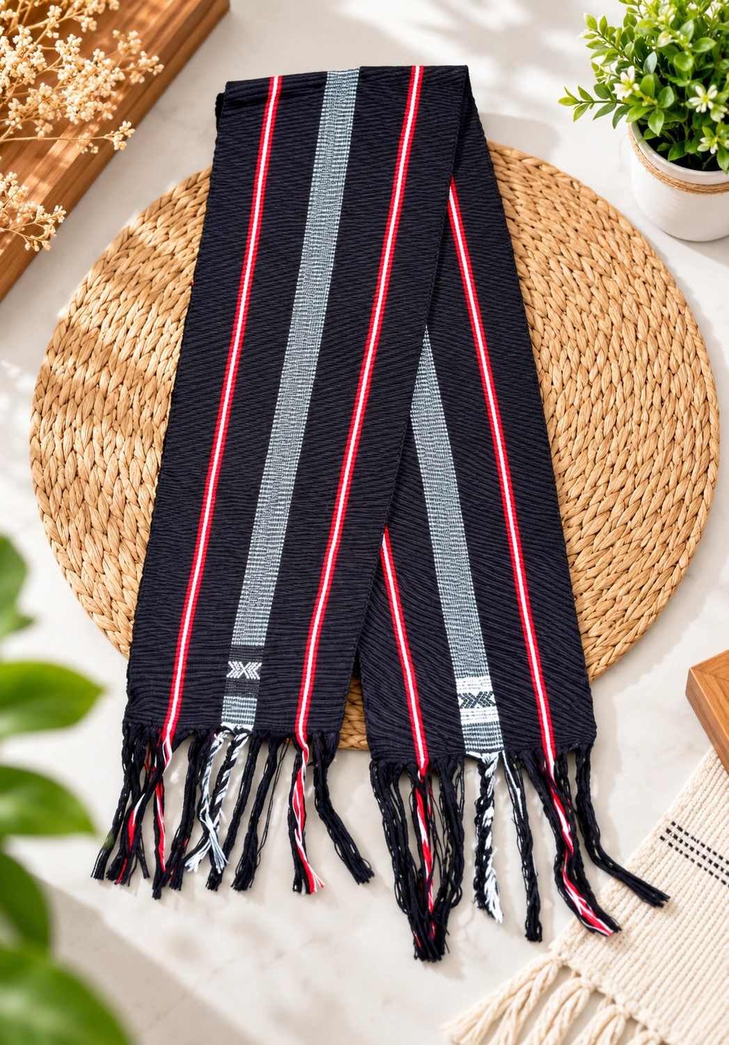 Selendang Tenun Motif Sumba